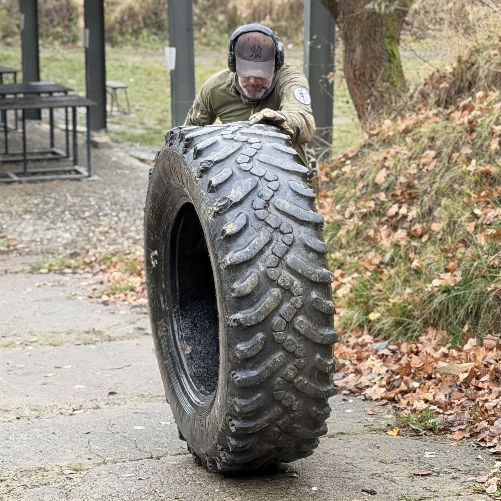 Trening sprawnościowy członka Solnego Garnizonu